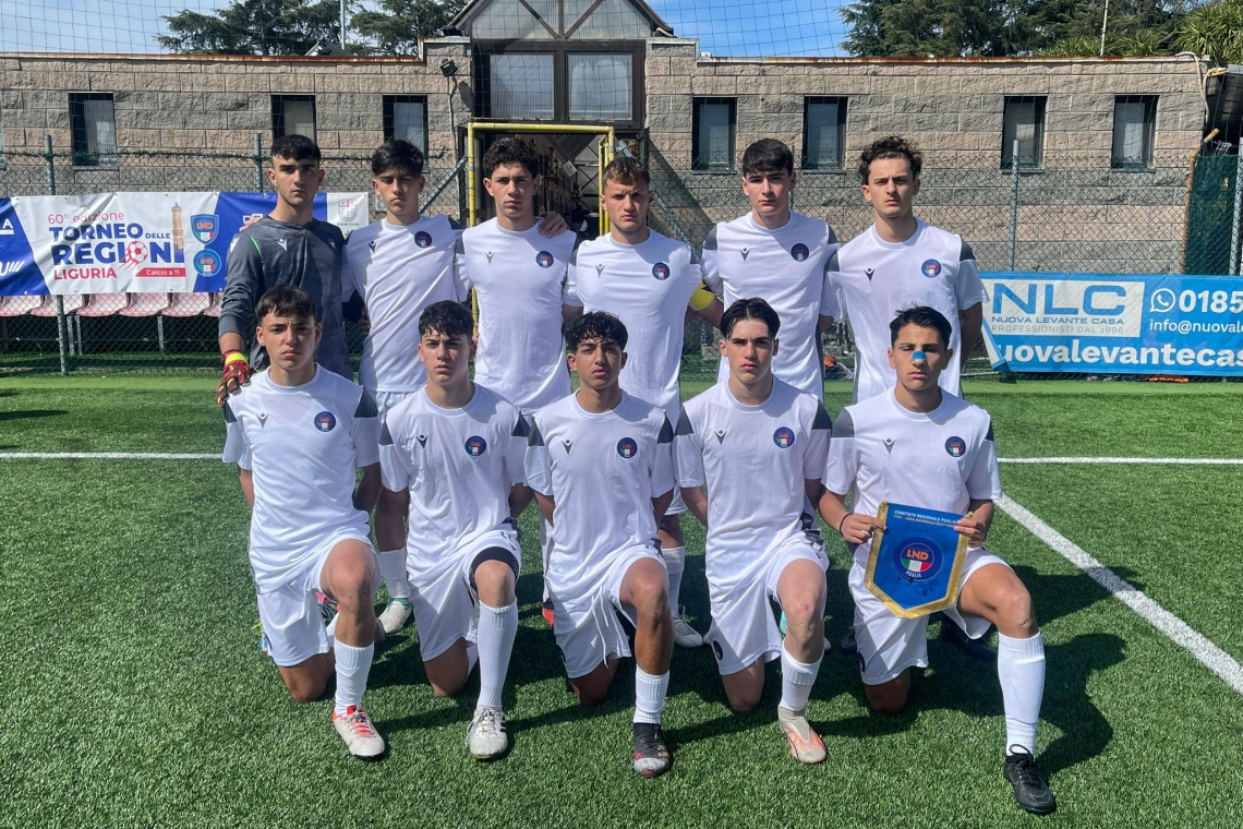 Turno di riposo al TDR di Calcio a 11 in Liguria. Domani Puglia-Piemonte U17 nei quarti di finale